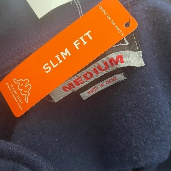 NWT Kappa Varylo Men's Sport Fleece Jacket Navy M - Picture 8 of 10